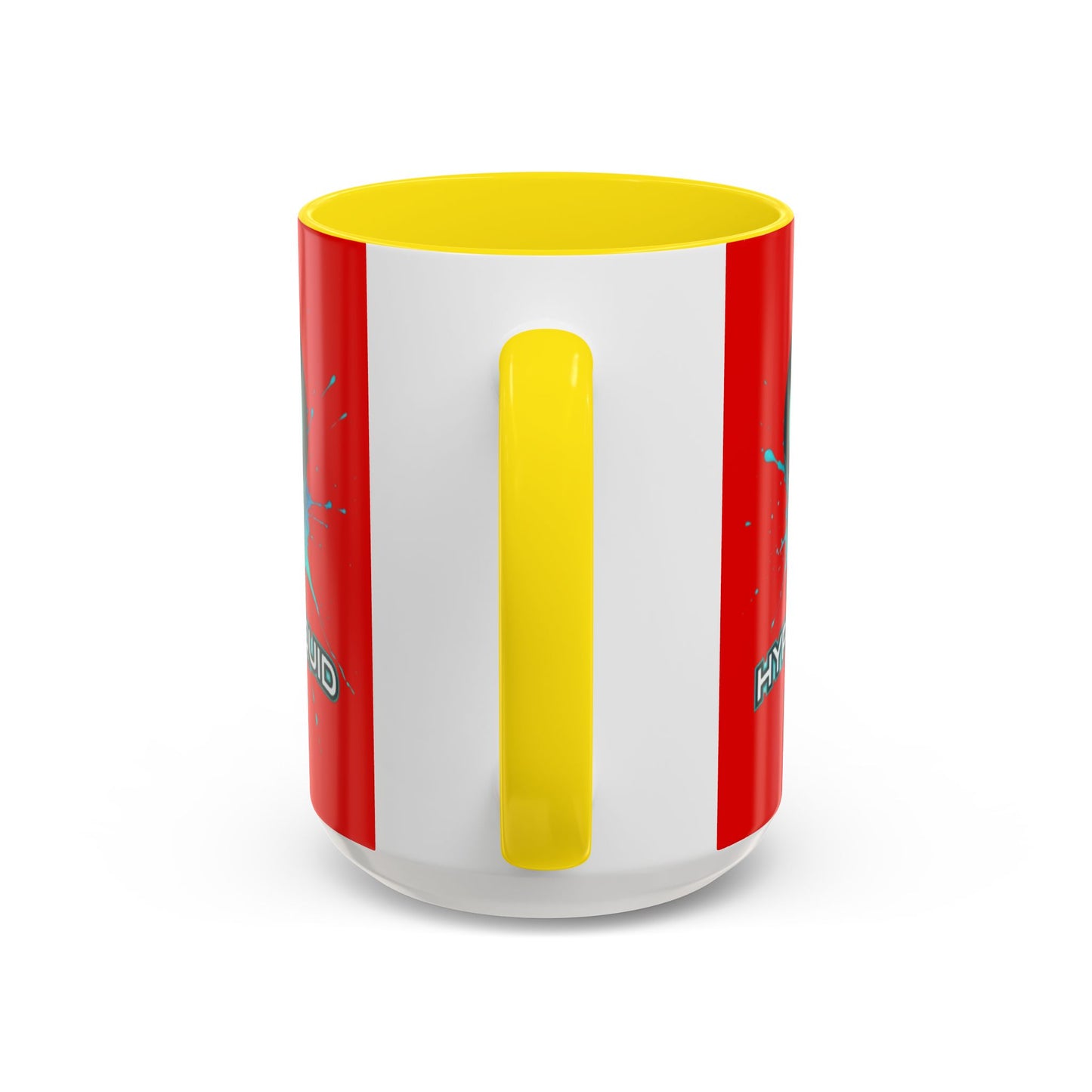 HYPE Drip Red Accent Mug by cypherpunkgear.com