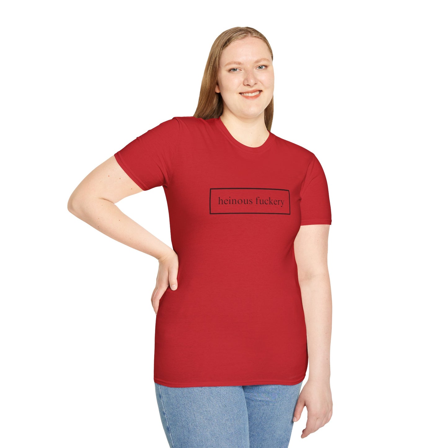 Heinous Fuckery LTcolors Unisex T-Shirt by cypherpunkgear.com
