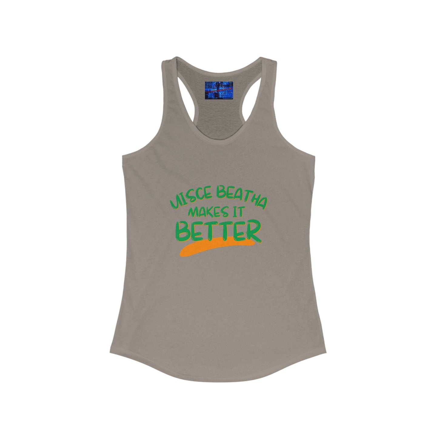 Uisce Beatha makes it better GNfont Women's Racerback Tank Top by cypherpunkgear.com
