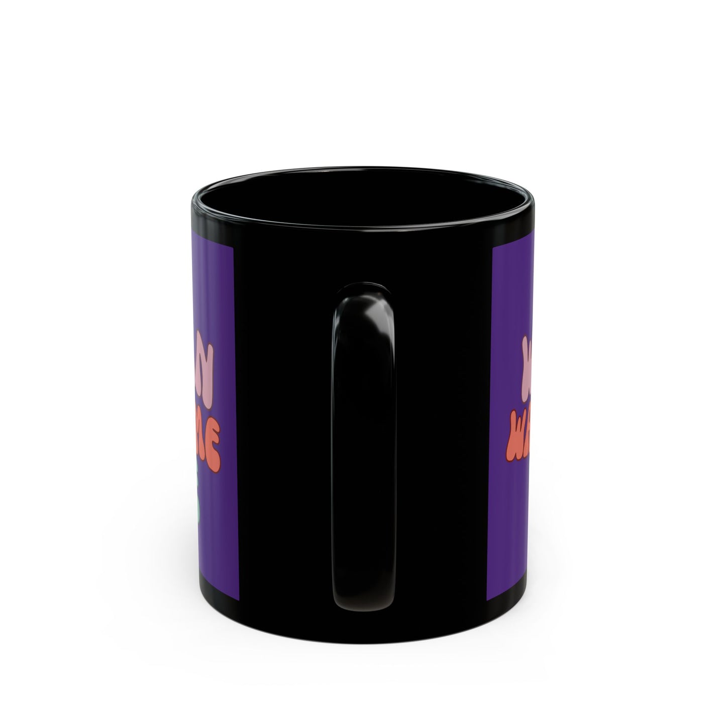 I Am Woman Watch Me Vote Purple Mug by cypherpunkgear.com