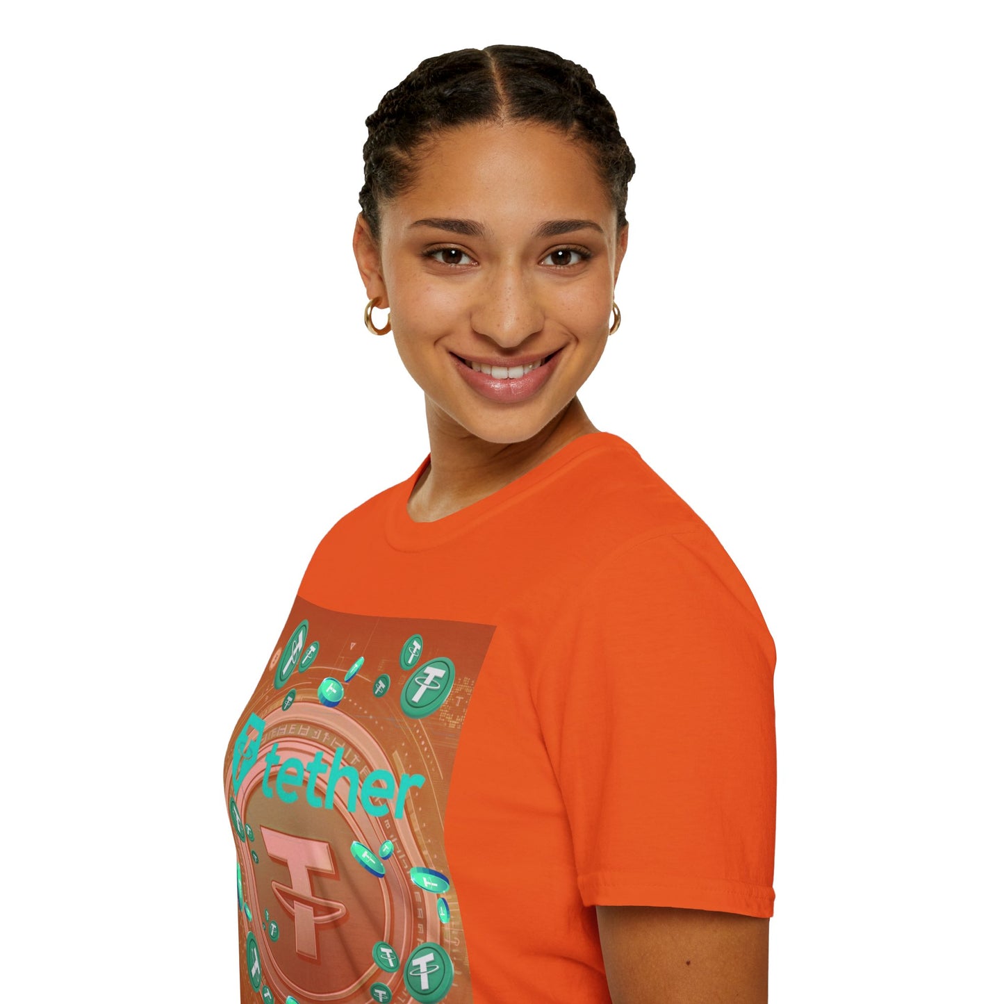 Tether LTcolors Unisex T-Shirt by cypherpunkgear.com