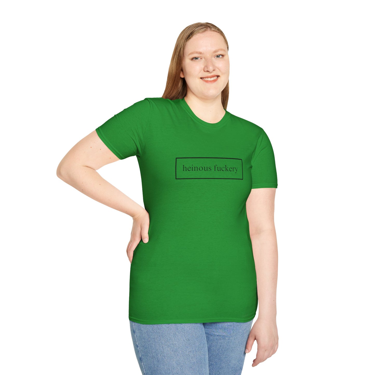 Heinous Fuckery LTcolors Unisex T-Shirt by cypherpunkgear.com