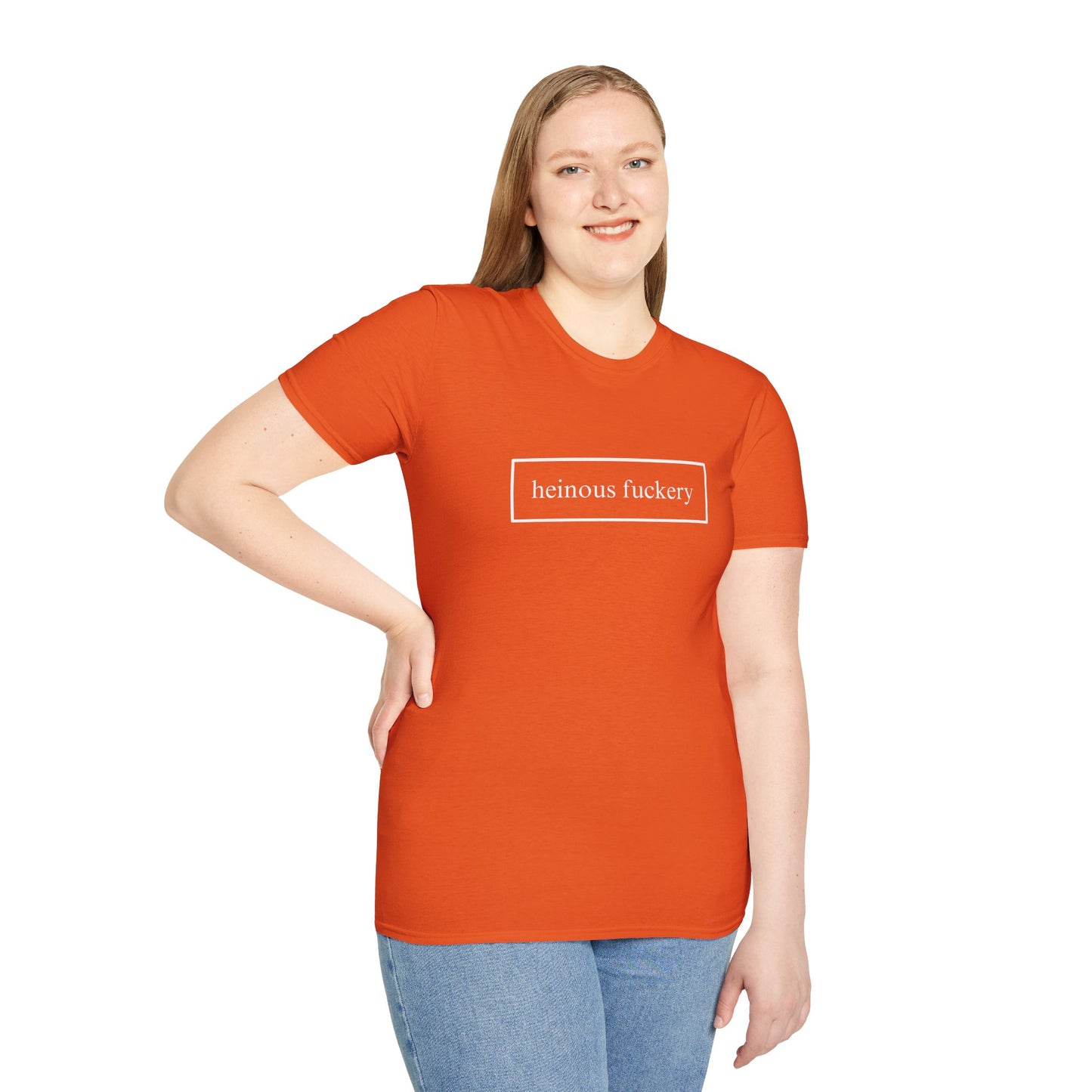 Heinous Fuckery DKcolors Unisex T-Shirt by cypherpunkgear.com