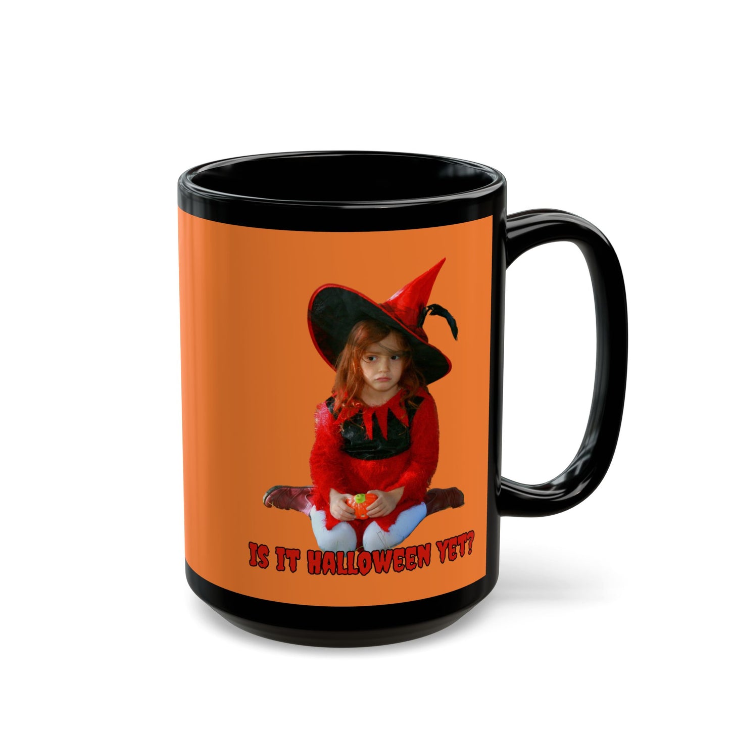Is it Halloween yet? Orange Mug by CreepyCrafts.boo