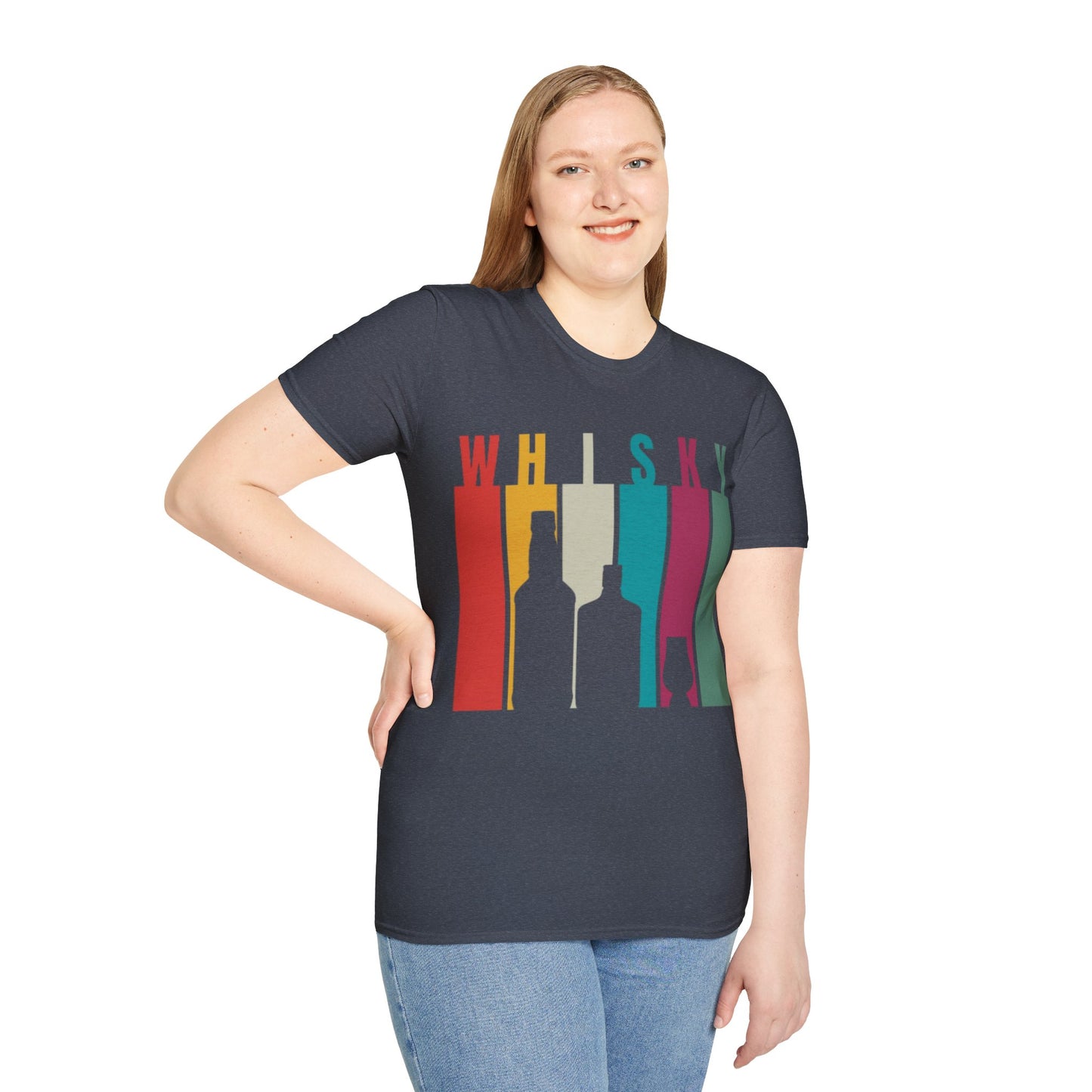 Whisky spelled without an 'e' DKcolors Unisex T-Shirt by cypherpunkgear.com