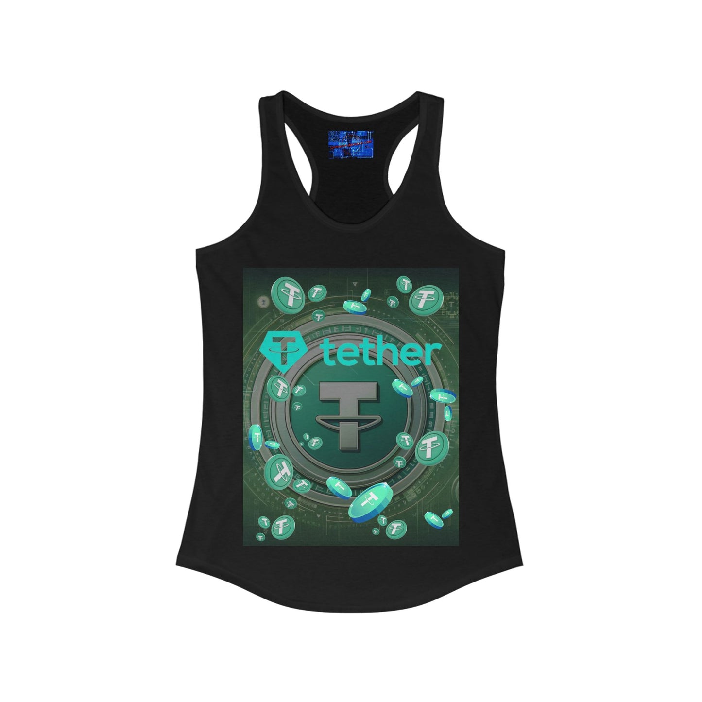 Tether Women's Racerback Tank Top by cypherpunkgear.com