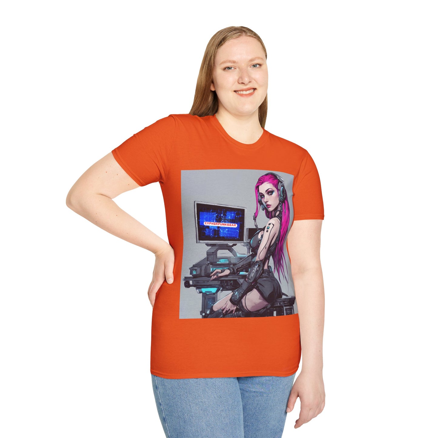 ¡Cyberpunk de cypherpunkgear! Camiseta unisex de estilo suave