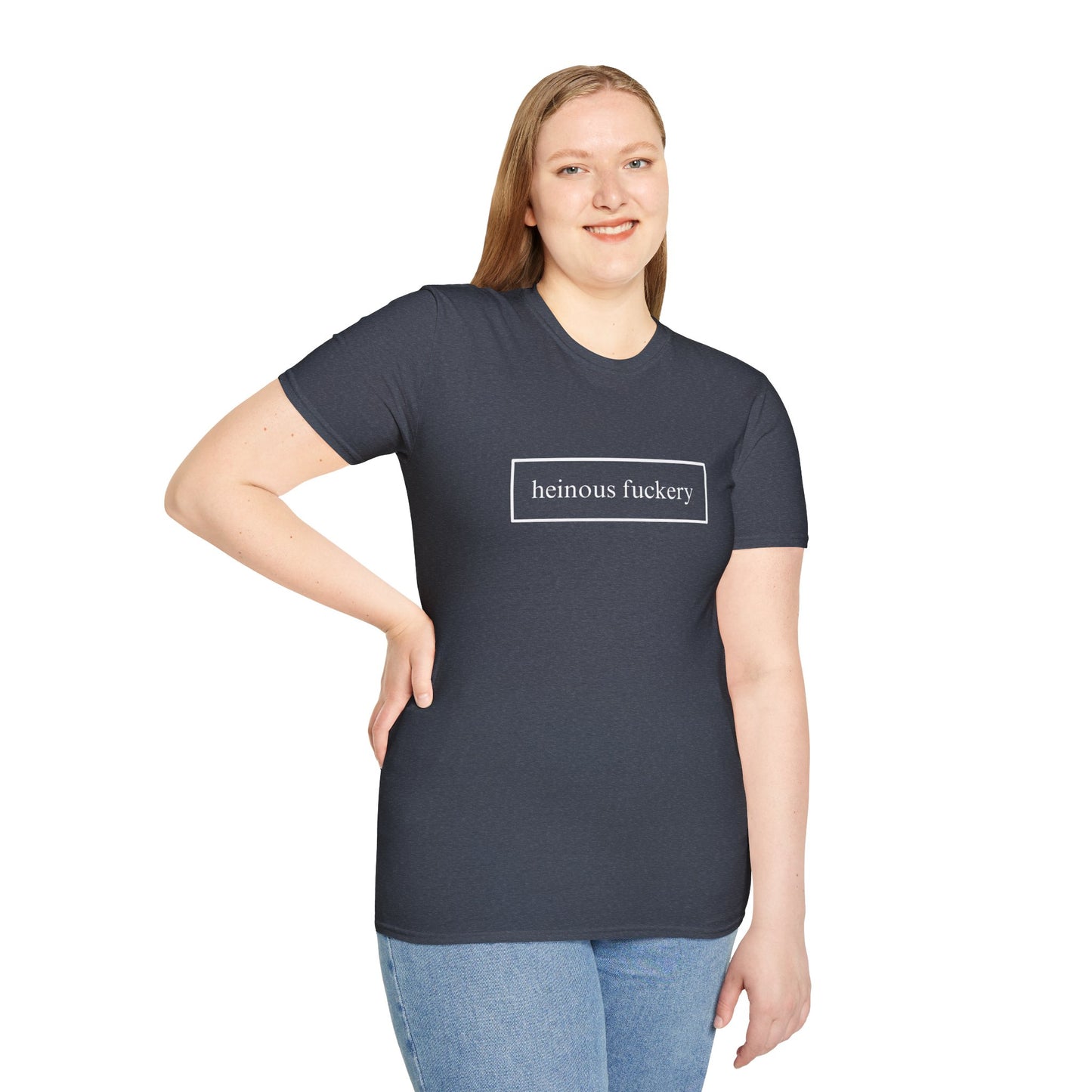 Heinous Fuckery DKcolors Unisex T-Shirt by cypherpunkgear.com