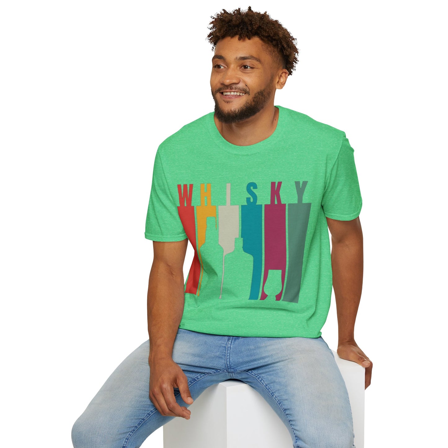 Whisky spelled without an 'e' DKcolors Unisex T-Shirt by cypherpunkgear.com