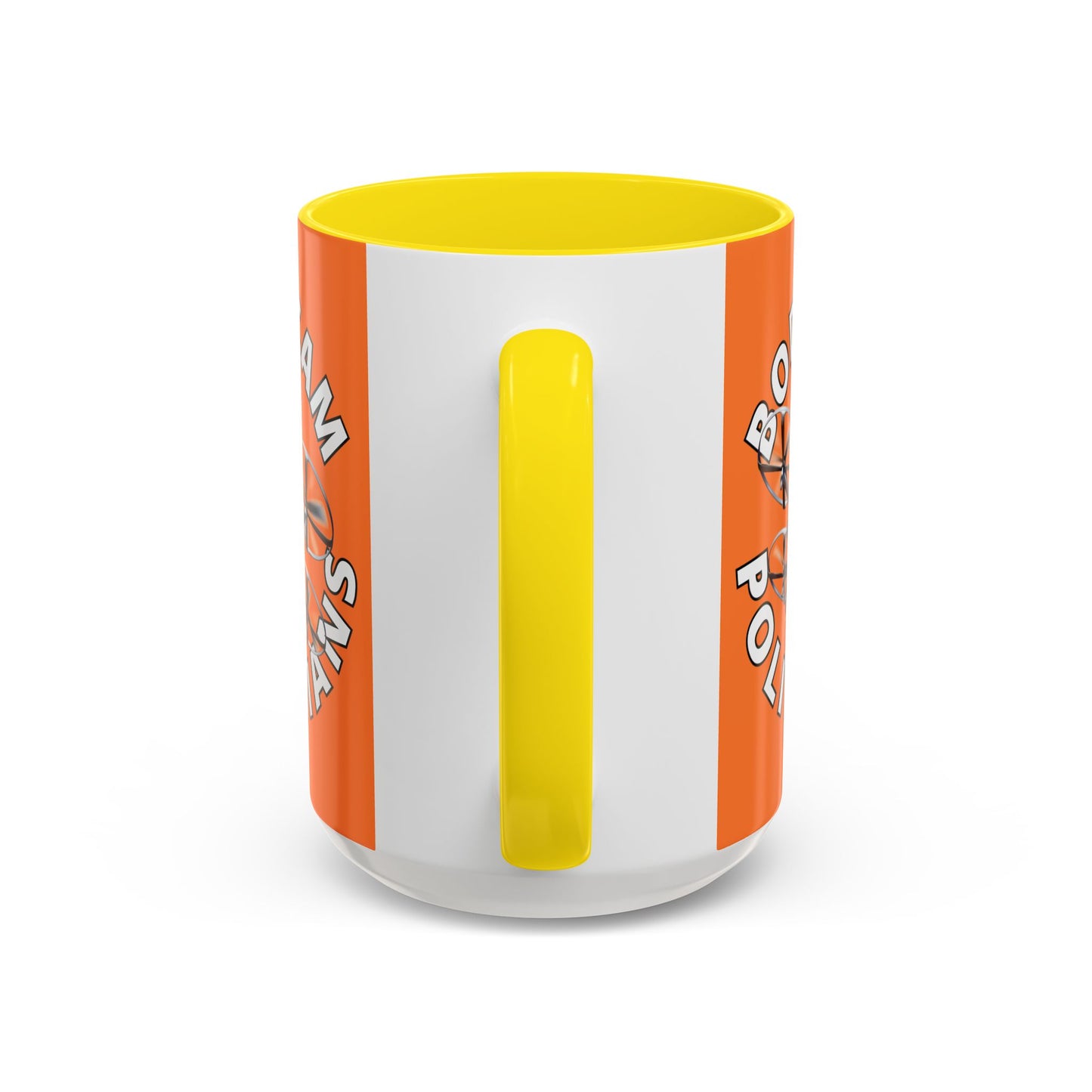 Bodycam the Politicians Drone Orange Accent Mug by cypherpunkgear.com