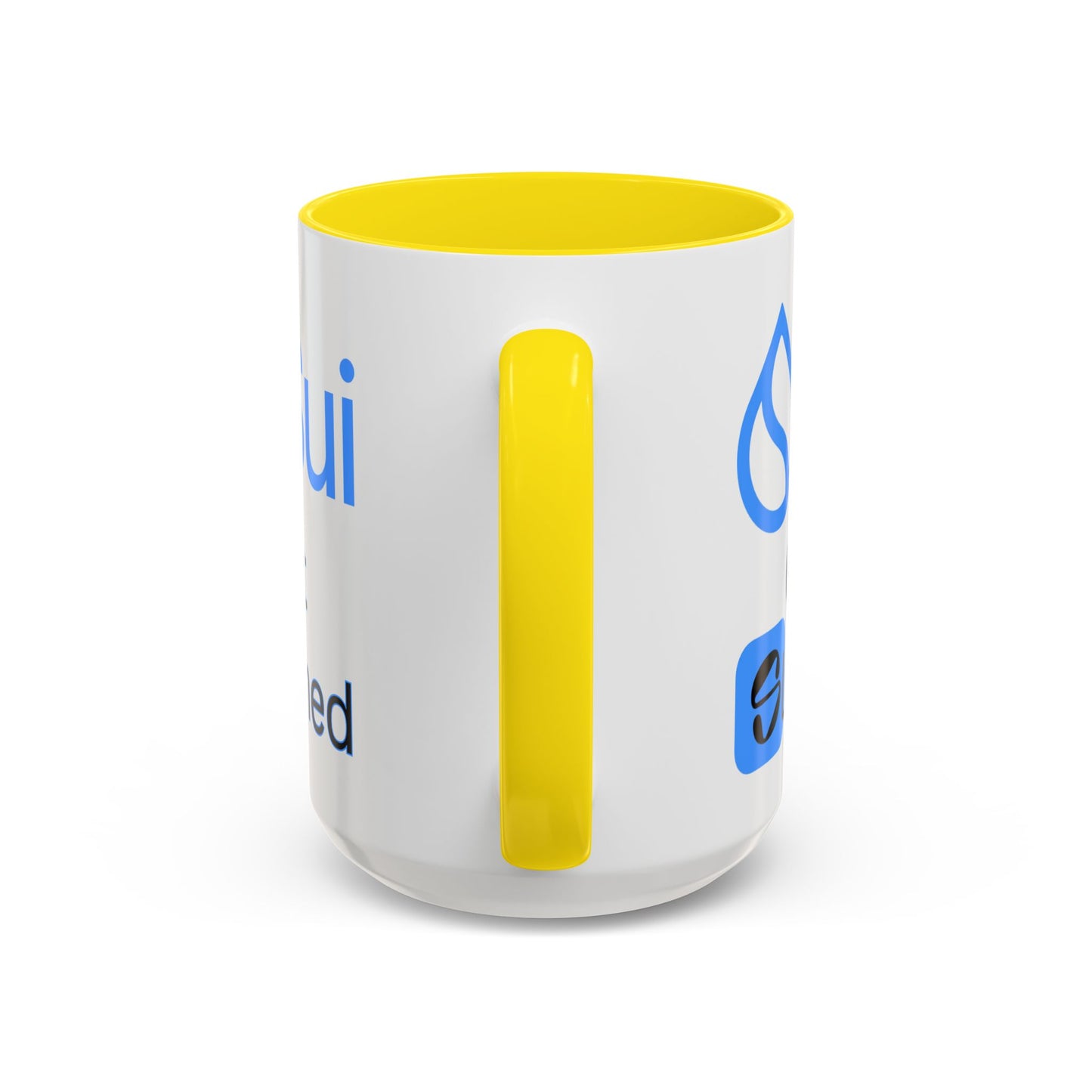 Sui: Get Slushed White Accent Mug by cypherpunkgear.com