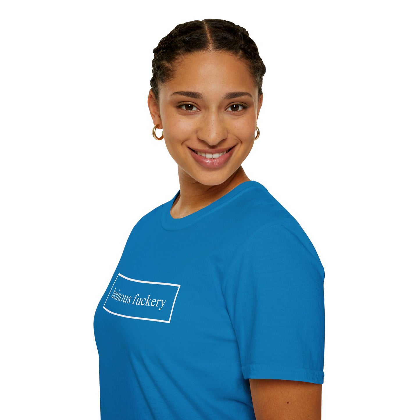 Heinous Fuckery DKcolors Unisex T-Shirt by cypherpunkgear.com