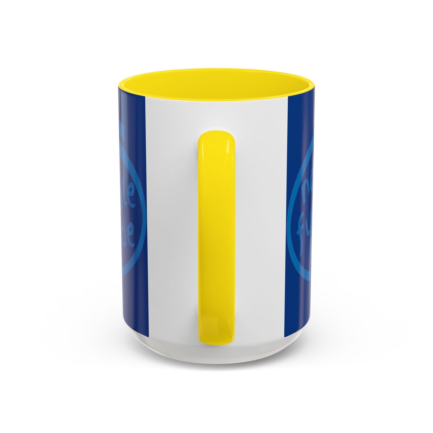 Non-Fungible Inside Dark Blue Accent Mug by cypherpunkgear.com