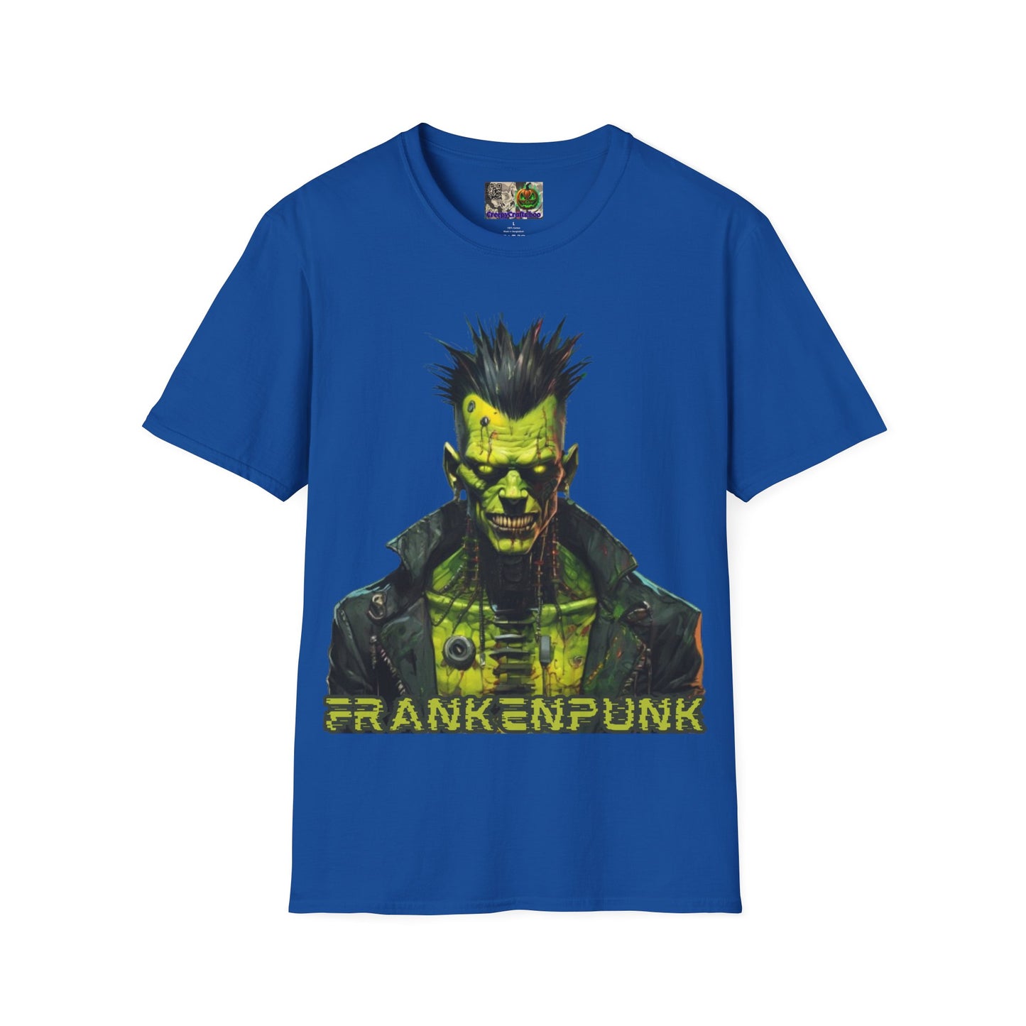 Frankenpunk DKcolors Unisex T-Shirt by CreepyCrafts.boo