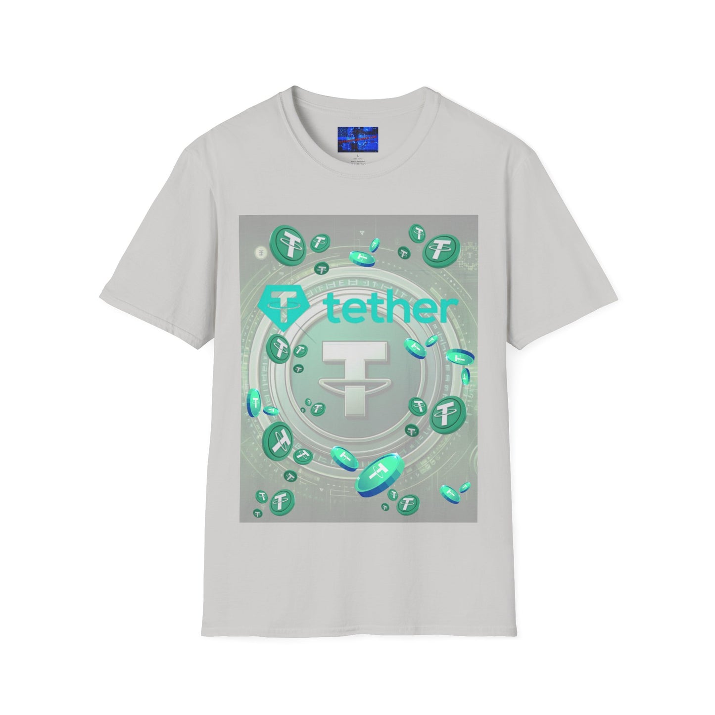 Tether LTcolors Unisex T-Shirt by cypherpunkgear.com
