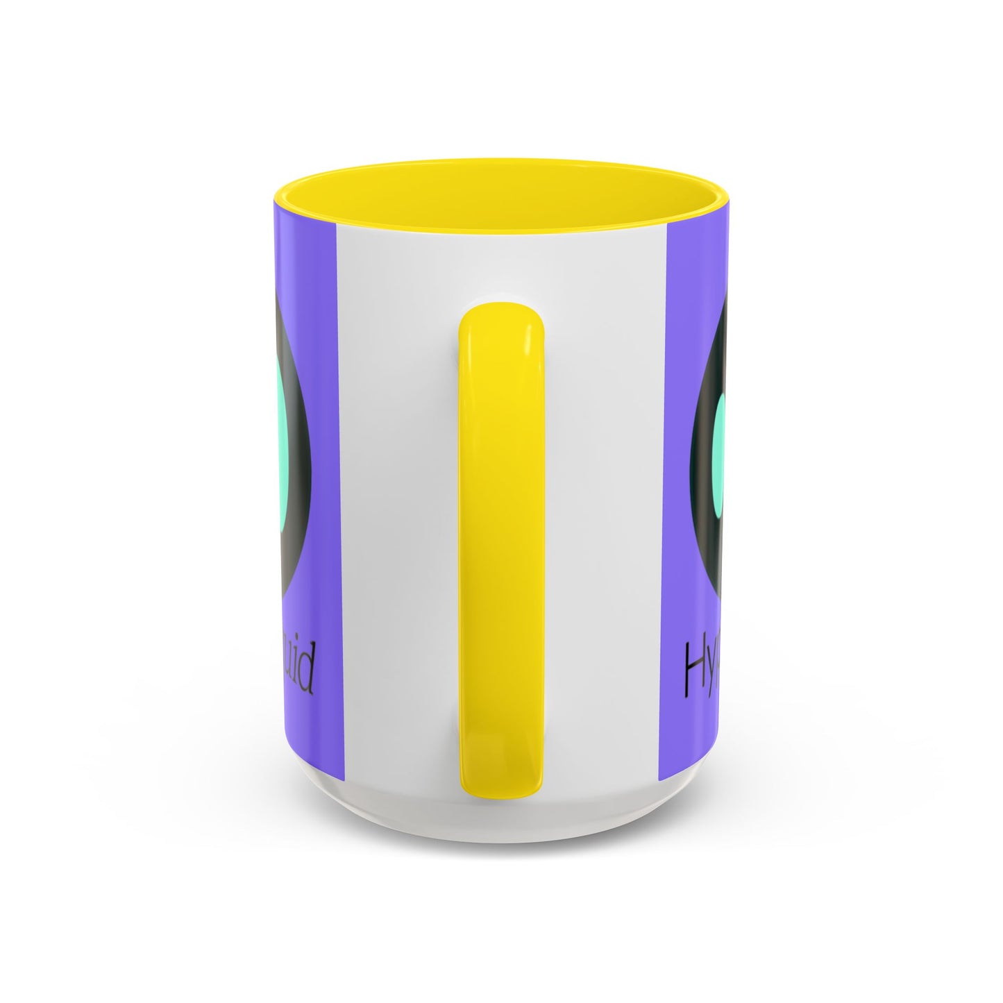 Hyperliquid Black font Light Purple Accent Mug by cypherpunkgear.com