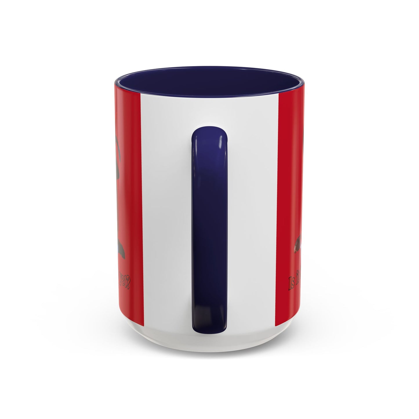 Is it Samhain yet? Red Accent Mug by CreepyCrafts.boo