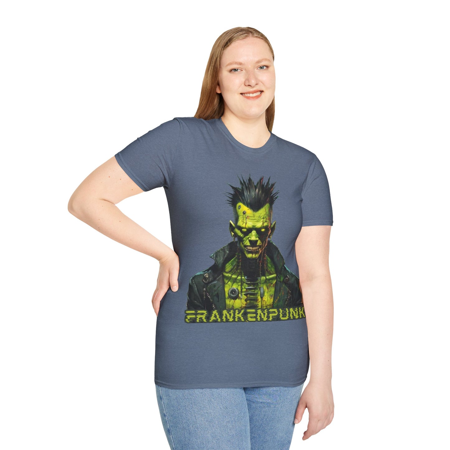 Frankenpunk DKcolors Unisex T-Shirt by CreepyCrafts.boo