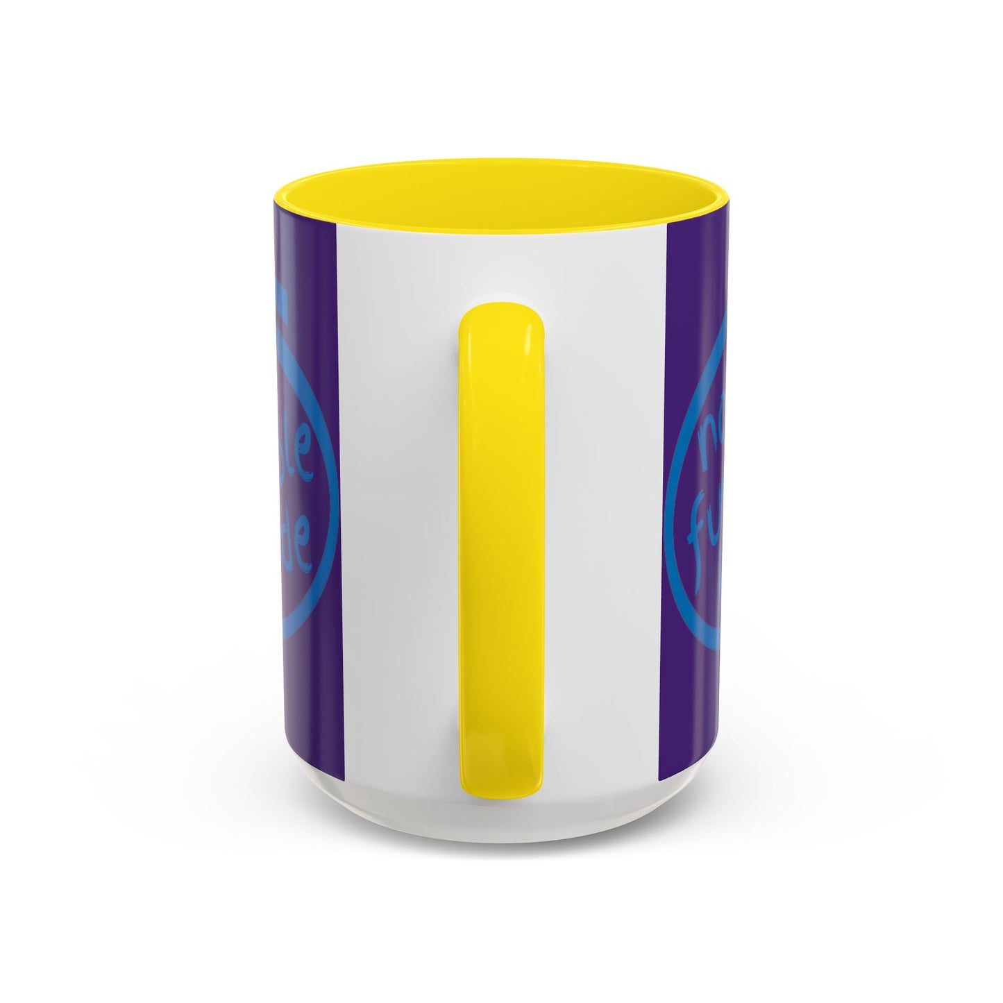 Non-Fungible Inside Purple Accent Mug by cypherpunkgear.com