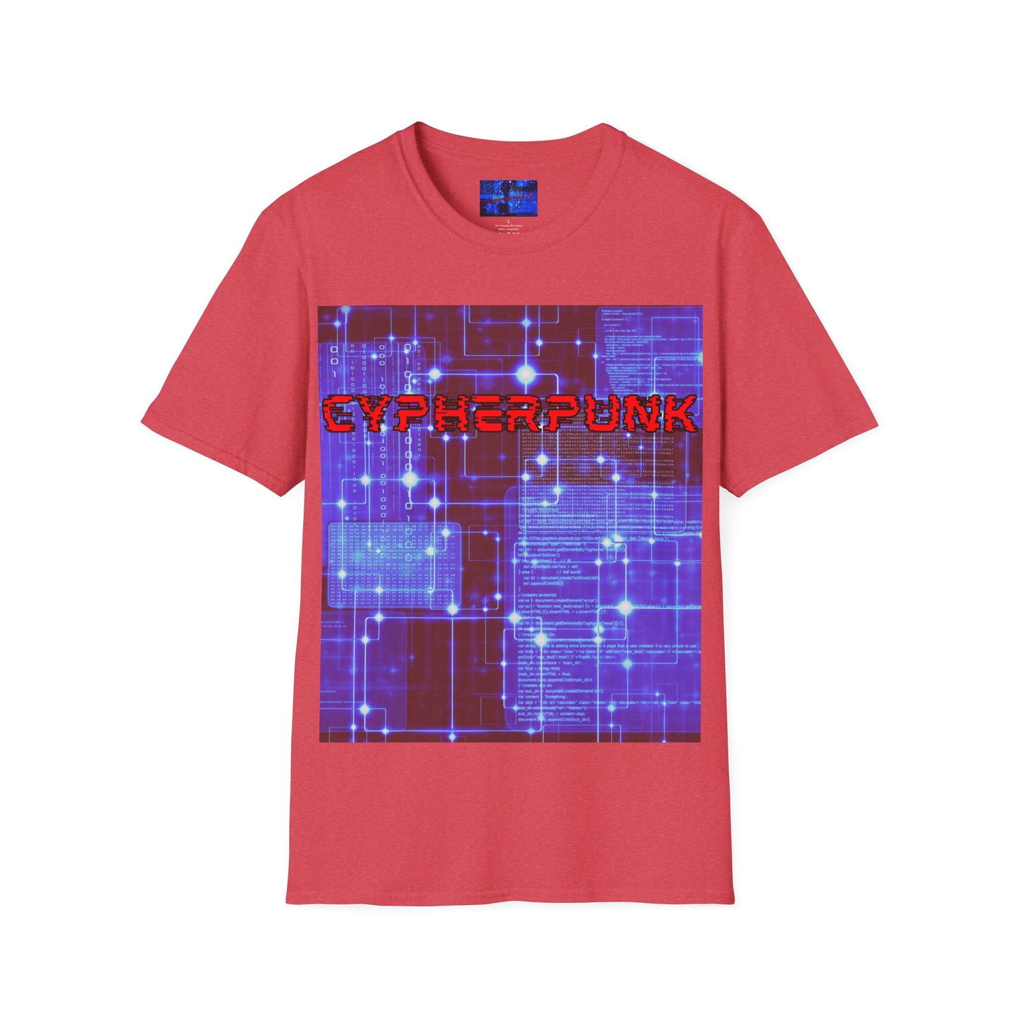 Cypherpunk LTcolors Unisex T-Shirt by cypherpunkgear.com