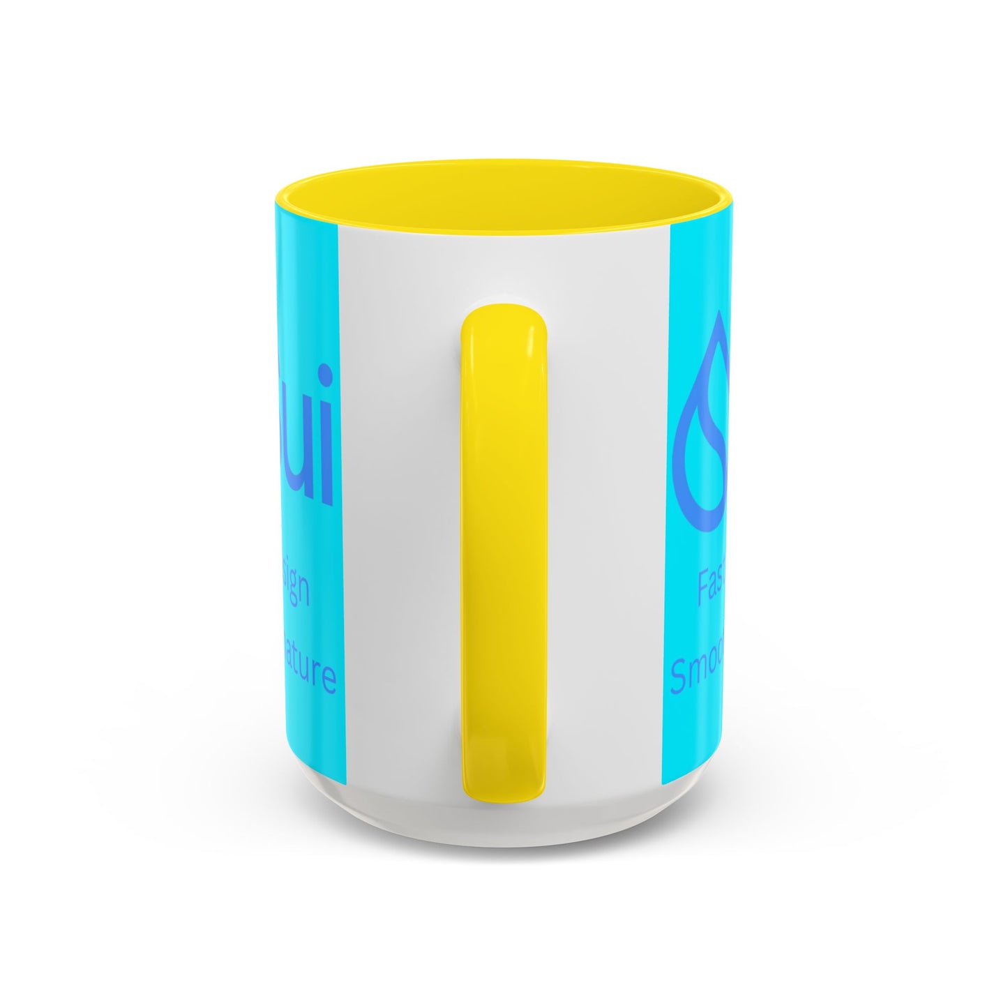 SUI Light Blue Accent Mug by cypherpunkgear.com