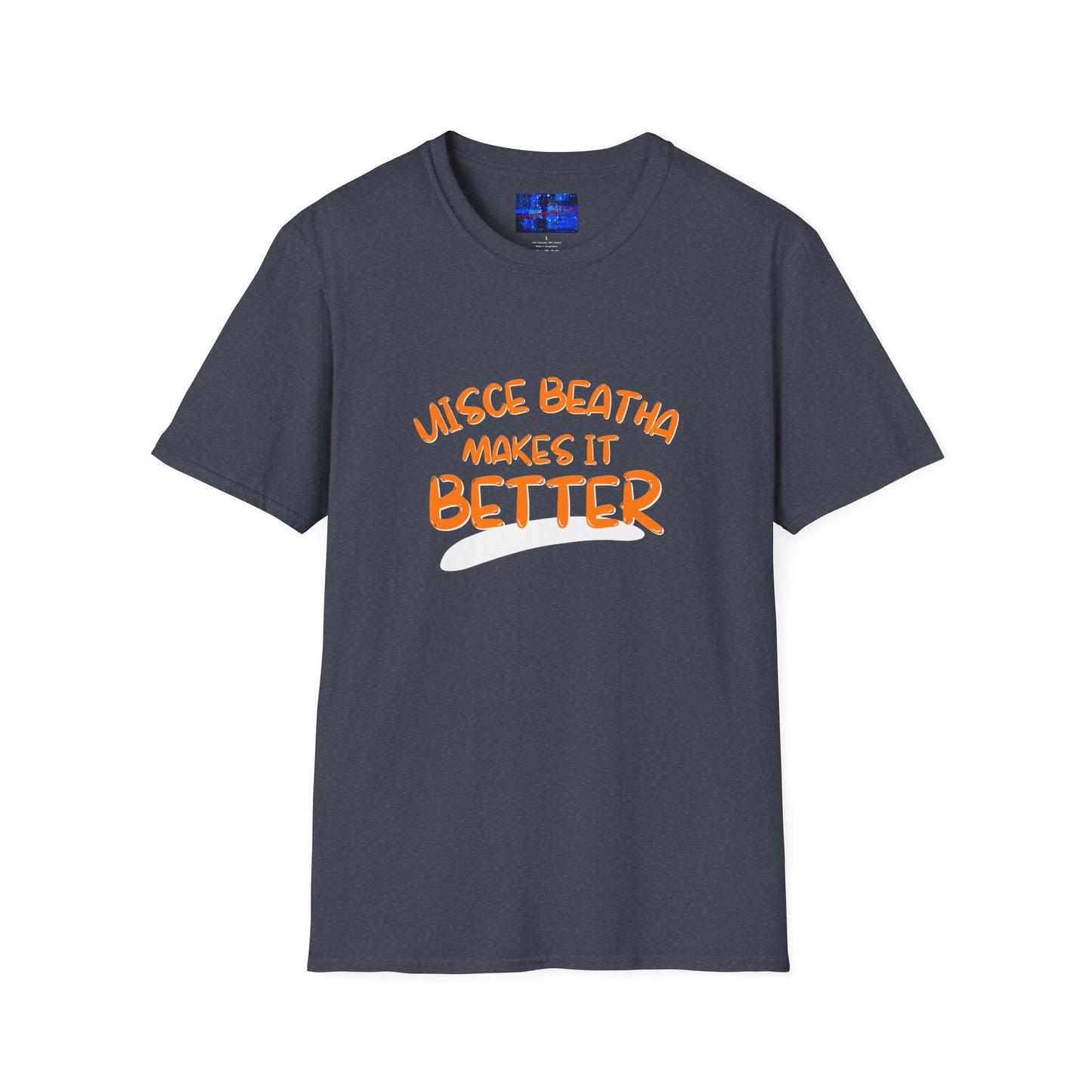 Uisce Beatha makes it better OGfont DKcolors Unisex T-Shirt by cypherpunkgear.com
