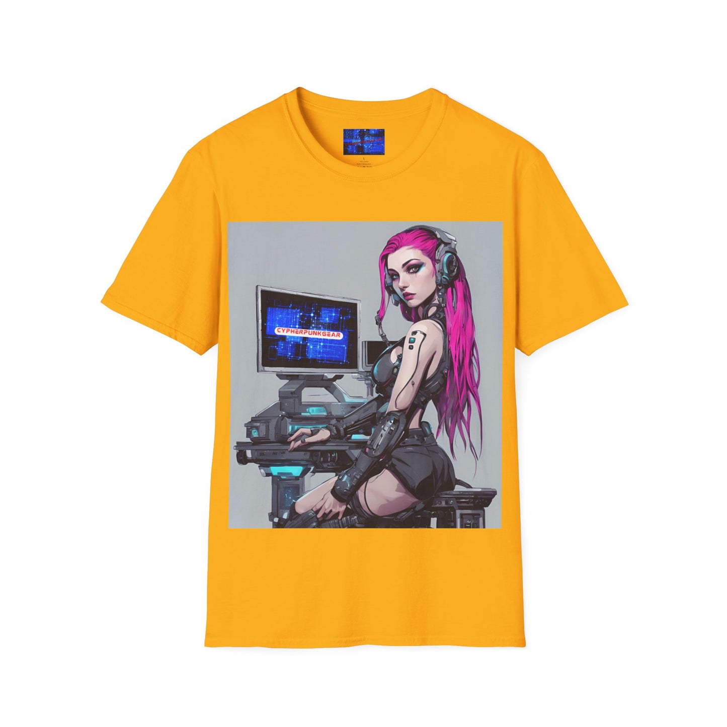 ¡Cyberpunk de cypherpunkgear! Camiseta unisex de estilo suave