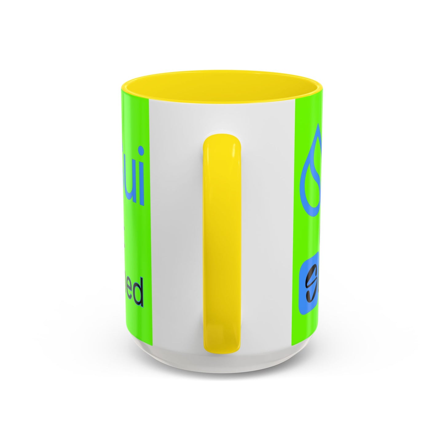 Sui: Get Slushed Green Accent Mug by cypherpunkgear.com
