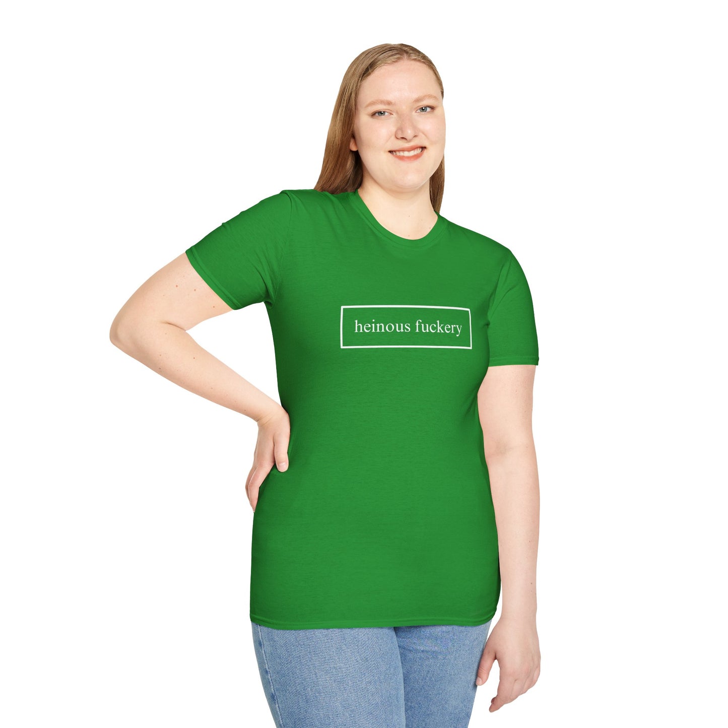 Heinous Fuckery DKcolors Unisex T-Shirt by cypherpunkgear.com