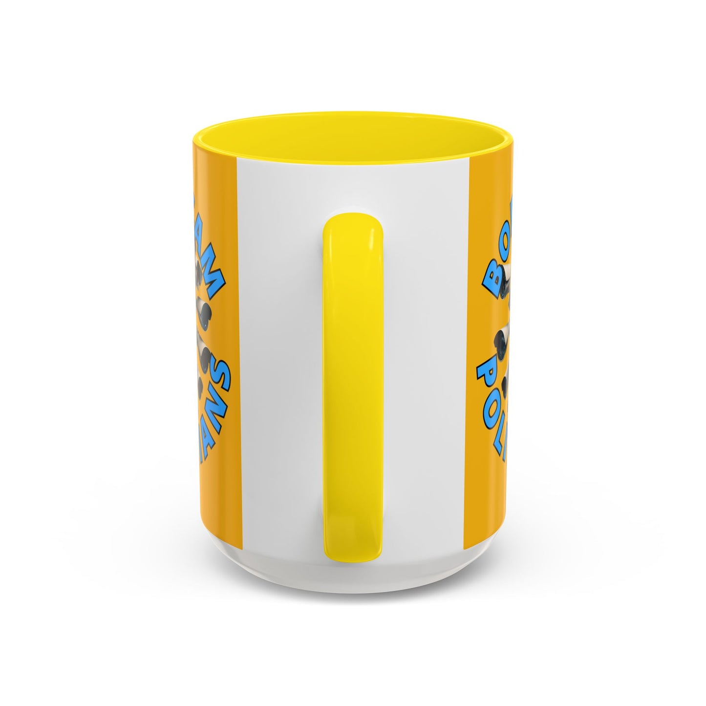 Bodycam the Politicians Cameras Yellow Accent Mug by cypherpunkgear.com