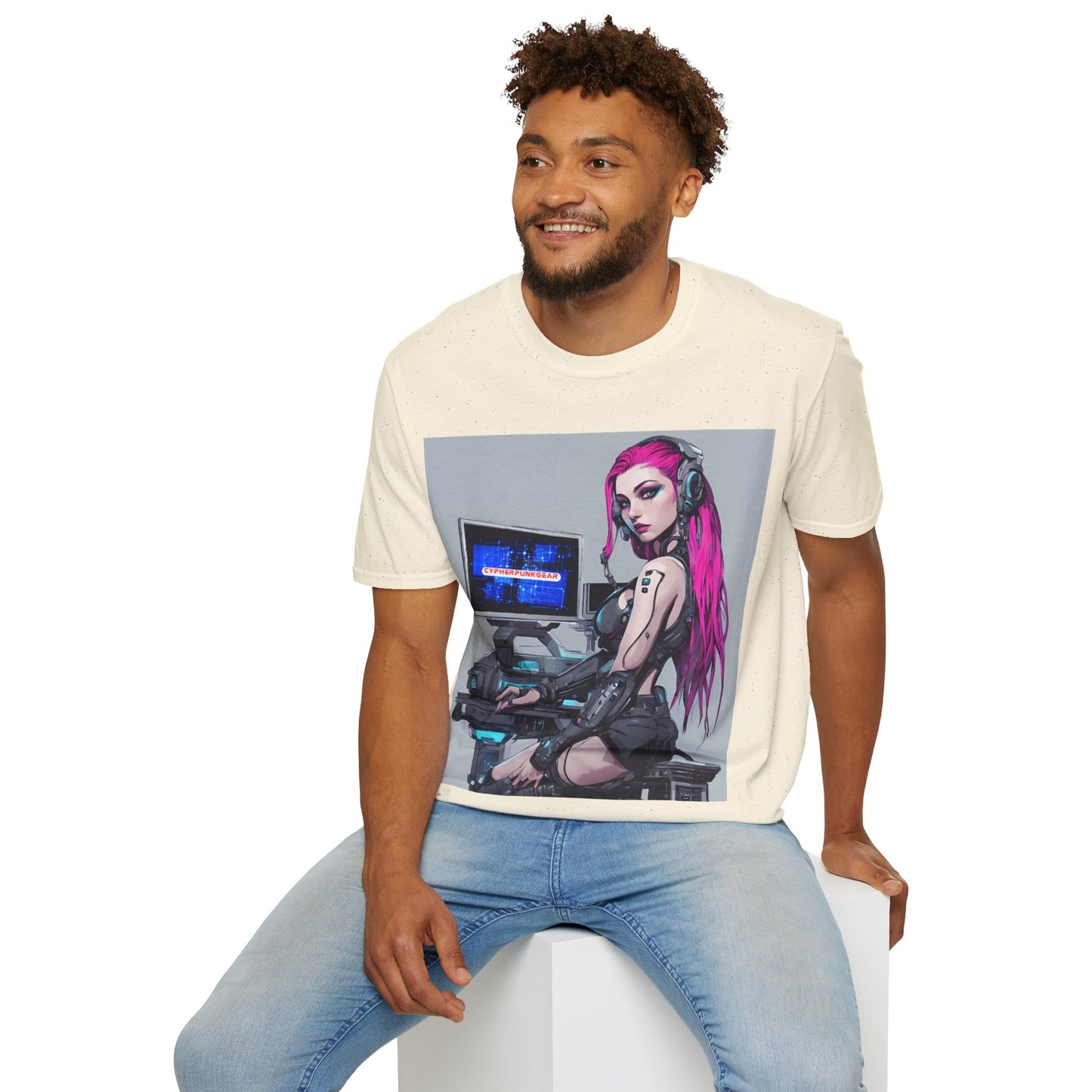 ¡Cyberpunk de cypherpunkgear! Camiseta unisex de estilo suave