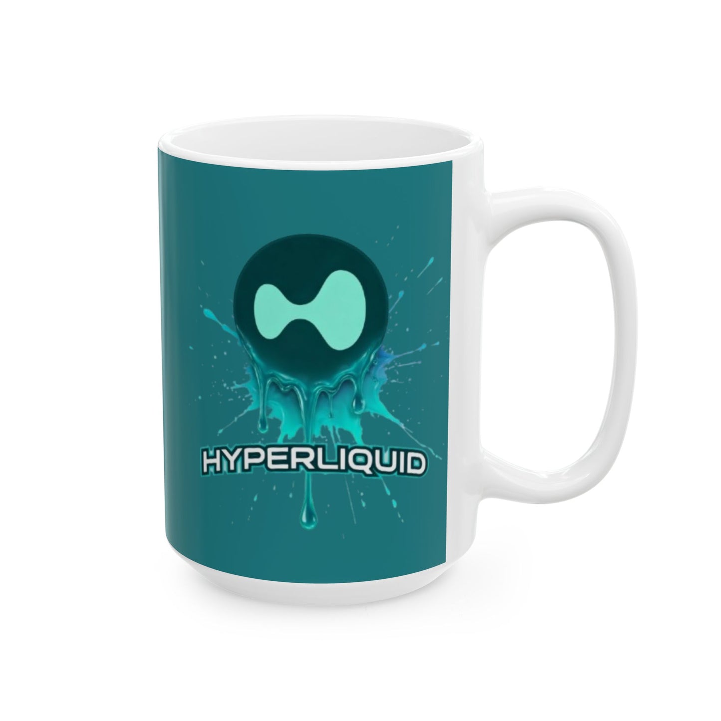 HYPE Drip Hyperliquid Mug by cypherpunkgear.com