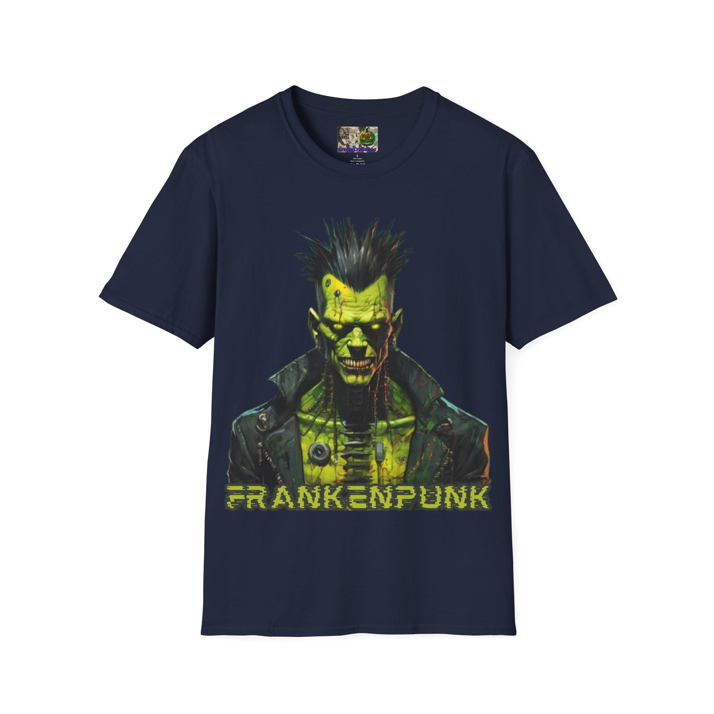 Frankenpunk DKcolors Unisex T-Shirt by CreepyCrafts.boo