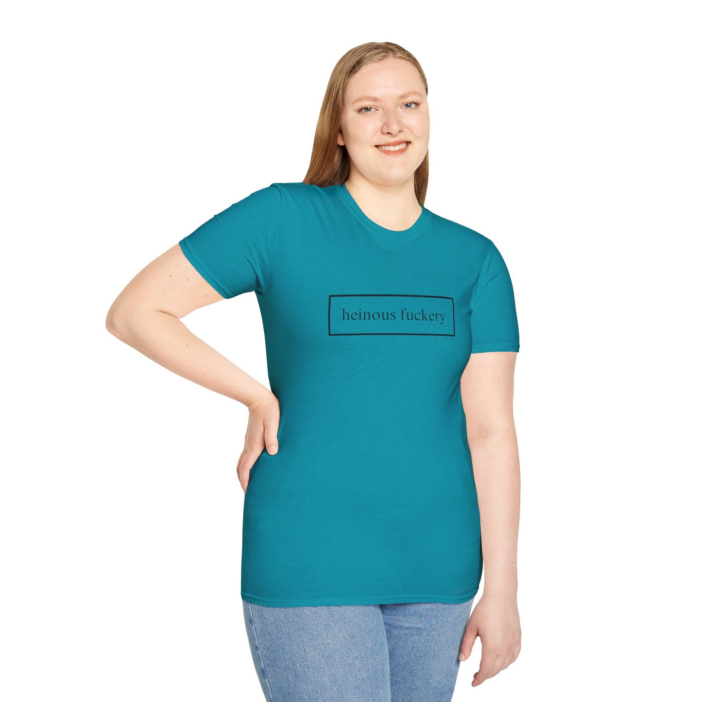 Heinous Fuckery LTcolors Unisex T-Shirt by cypherpunkgear.com