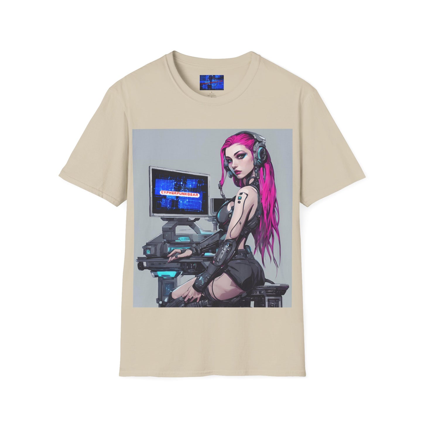 ¡Cyberpunk de cypherpunkgear! Camiseta unisex de estilo suave