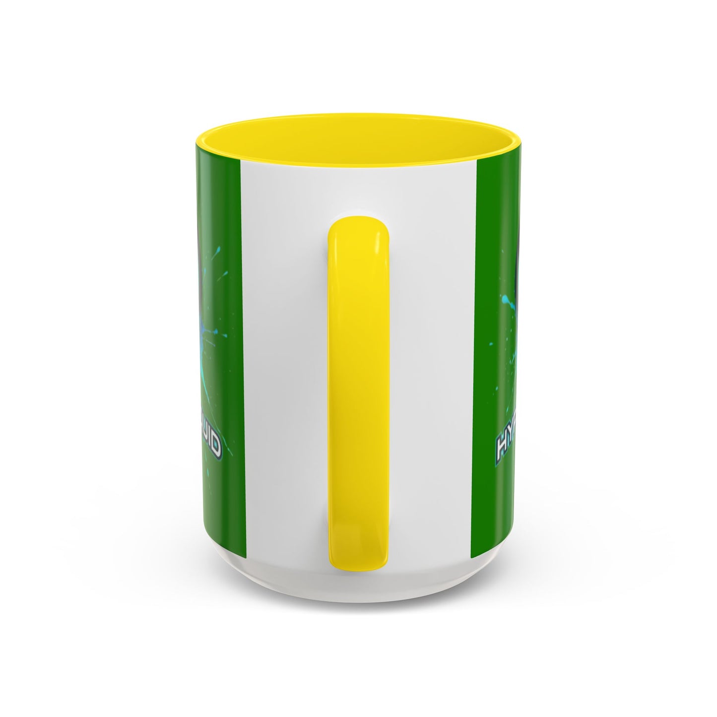 HYPE Drip Green Accent Mug by cypherpunkgear.com