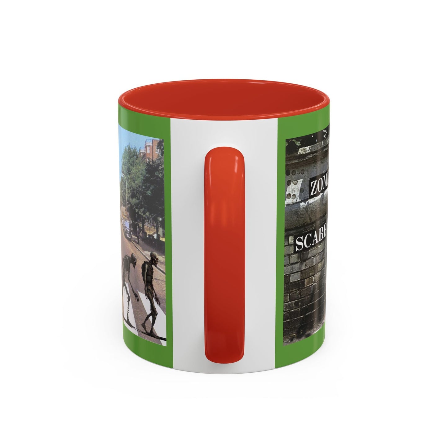 2 - sided Scabby Road Accent Mug by cypherpunkgear – cypherpunkgear.com | Cypherpunk Merch
