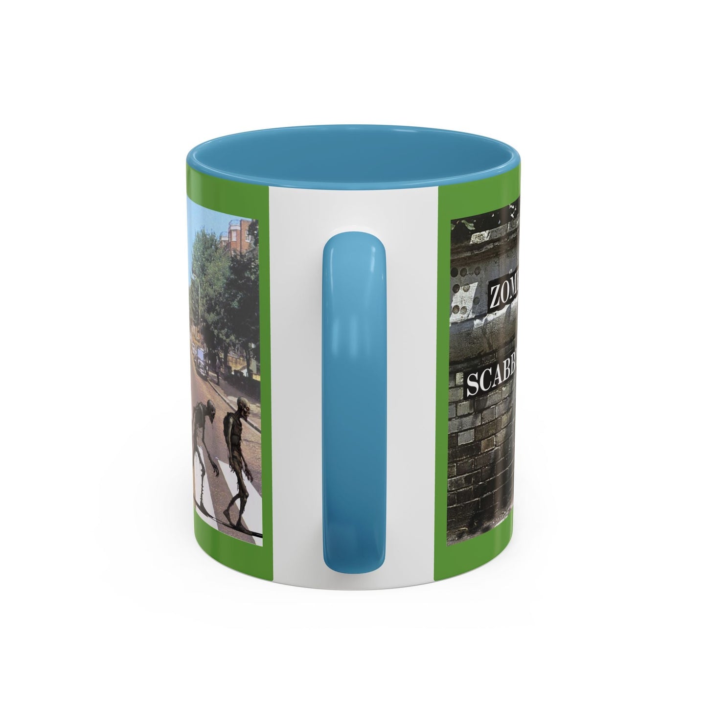 2 - sided Scabby Road Accent Mug by cypherpunkgear – cypherpunkgear.com | Cypherpunk Merch