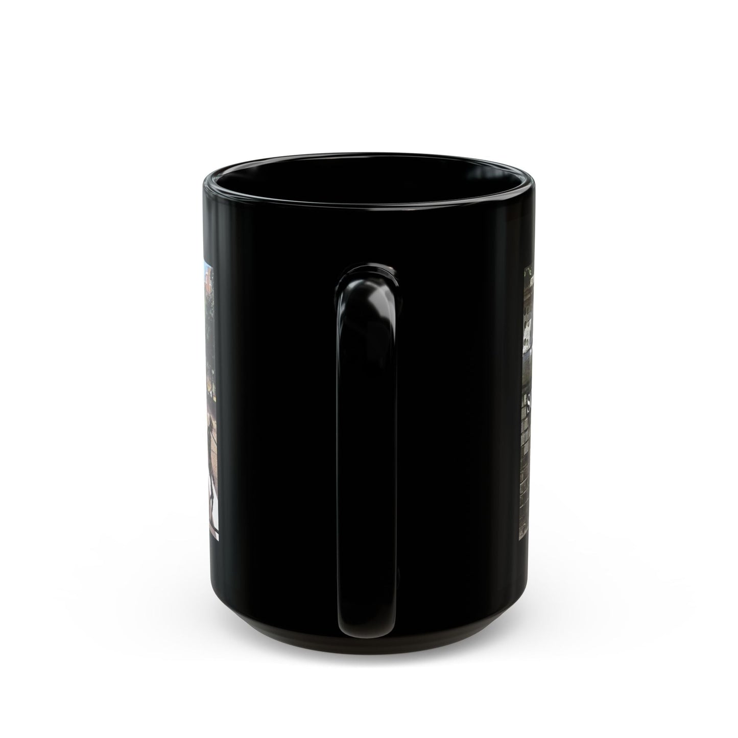 2 - sided Scabby Road Black Mug by cypherpunkgear – cypherpunkgear.com | Cypherpunk Merch