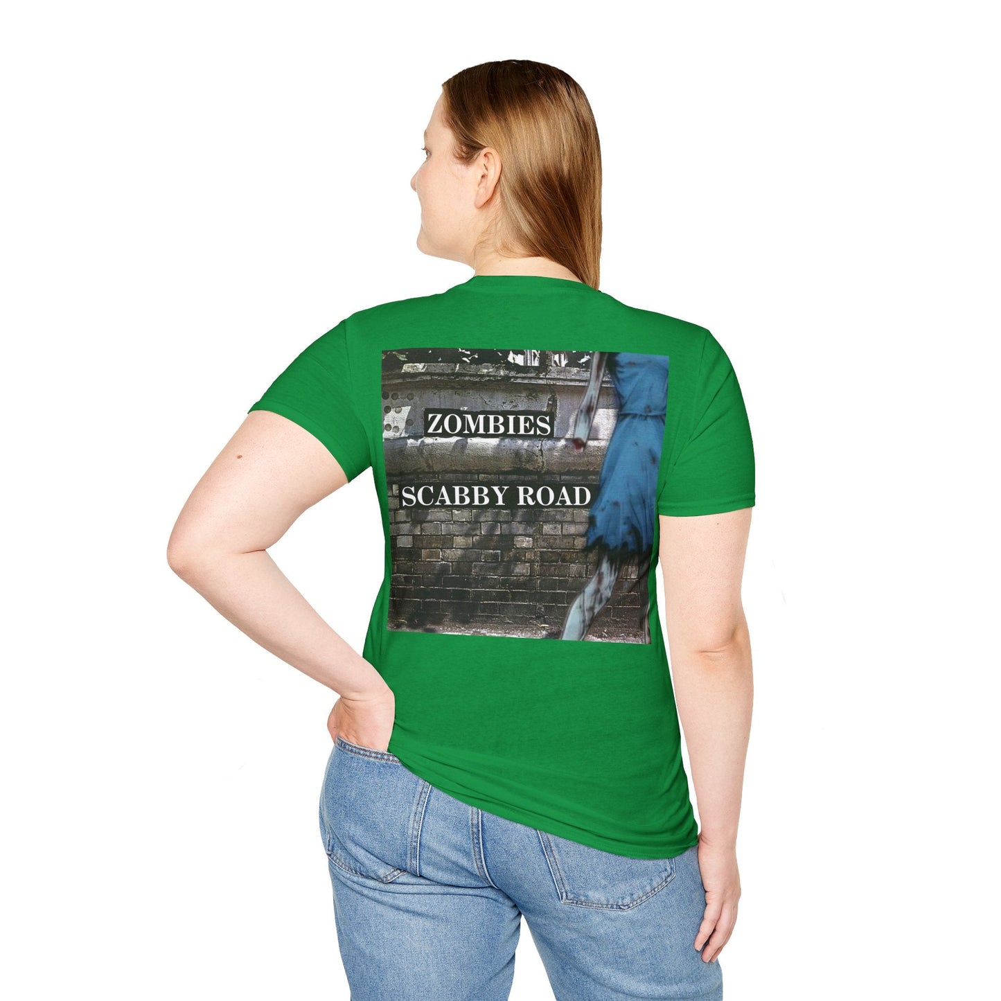 2 - sided Scabby Road DKcolors Unisex T-Shirt by cypherpunkgear – cypherpunkgear.com | Cypherpunk Merch