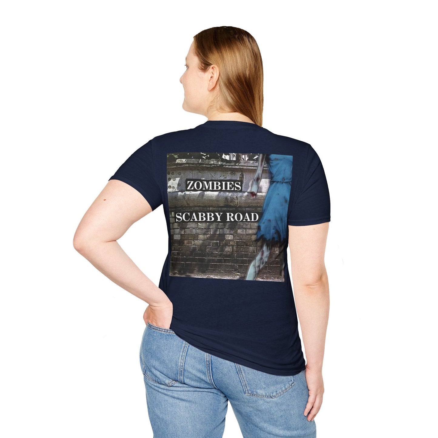 2 - sided Scabby Road DKcolors Unisex T-Shirt by cypherpunkgear – cypherpunkgear.com | Cypherpunk Merch