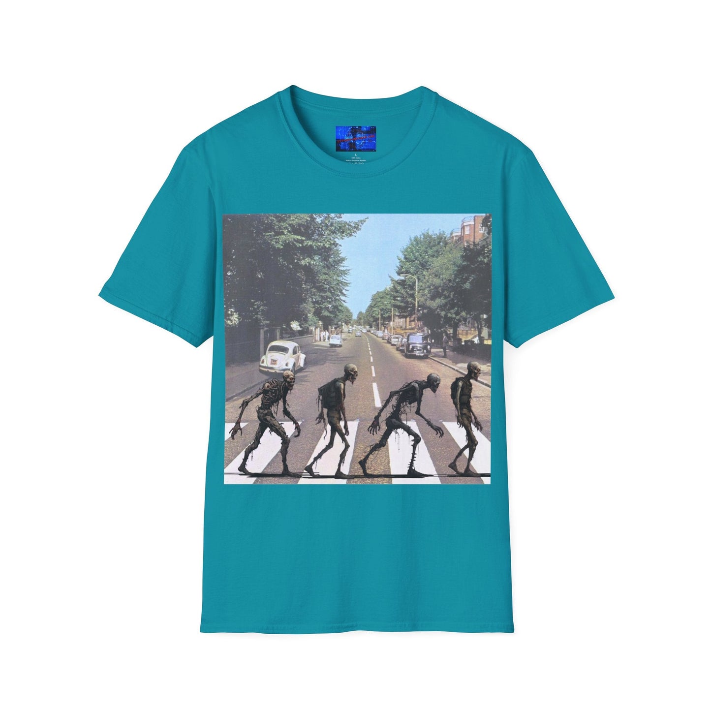 2 - sided Scabby Road DKcolors Unisex T-Shirt by cypherpunkgear – cypherpunkgear.com | Cypherpunk Merch