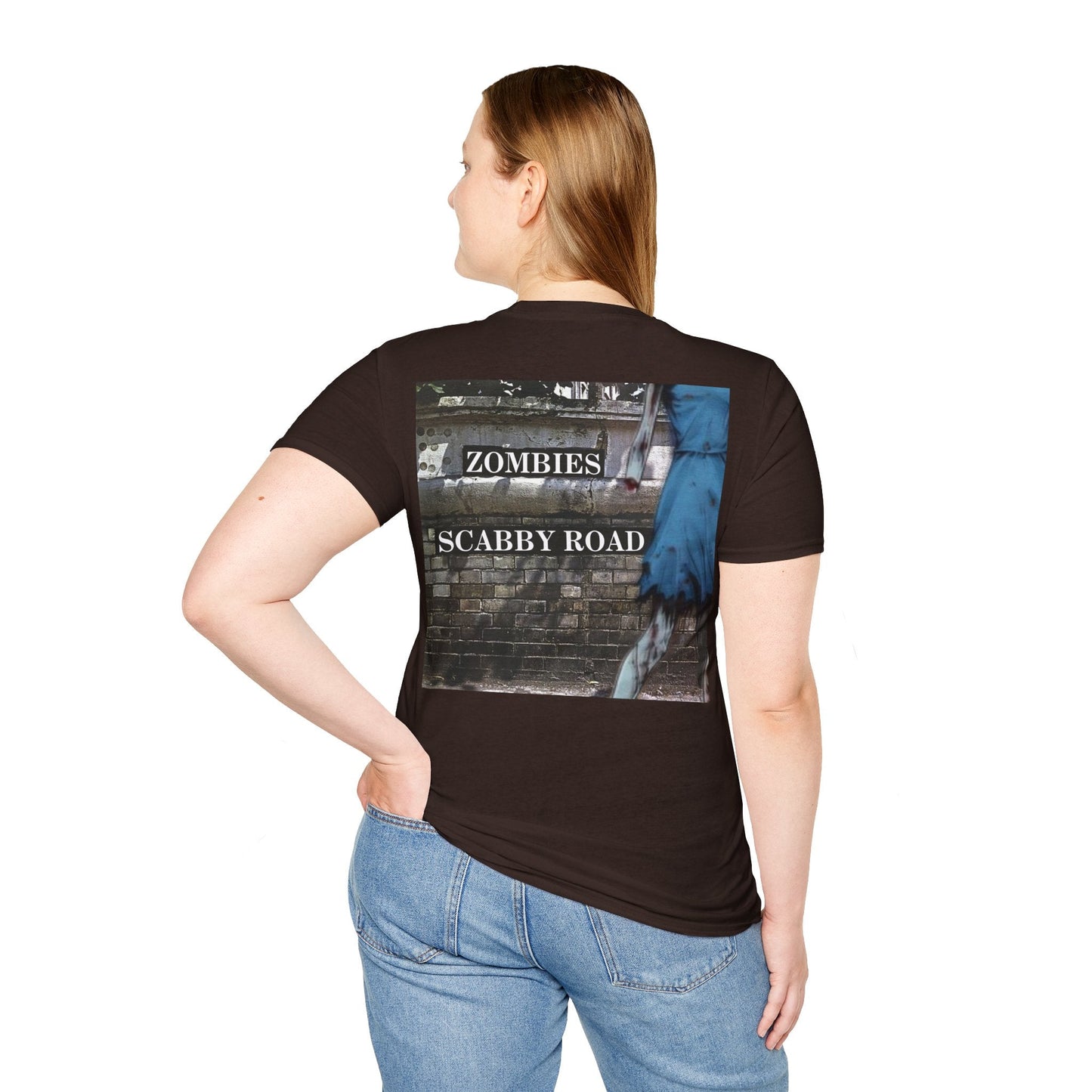 2 - sided Scabby Road DKcolors Unisex T-Shirt by cypherpunkgear – cypherpunkgear.com | Cypherpunk Merch