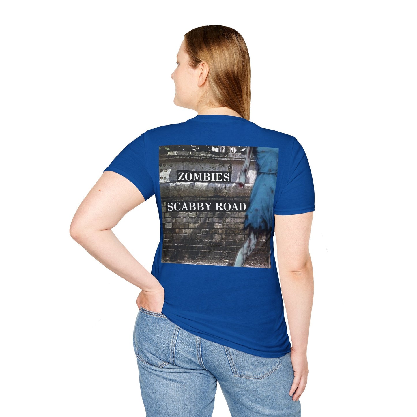 2 - sided Scabby Road DKcolors Unisex T-Shirt by cypherpunkgear – cypherpunkgear.com | Cypherpunk Merch