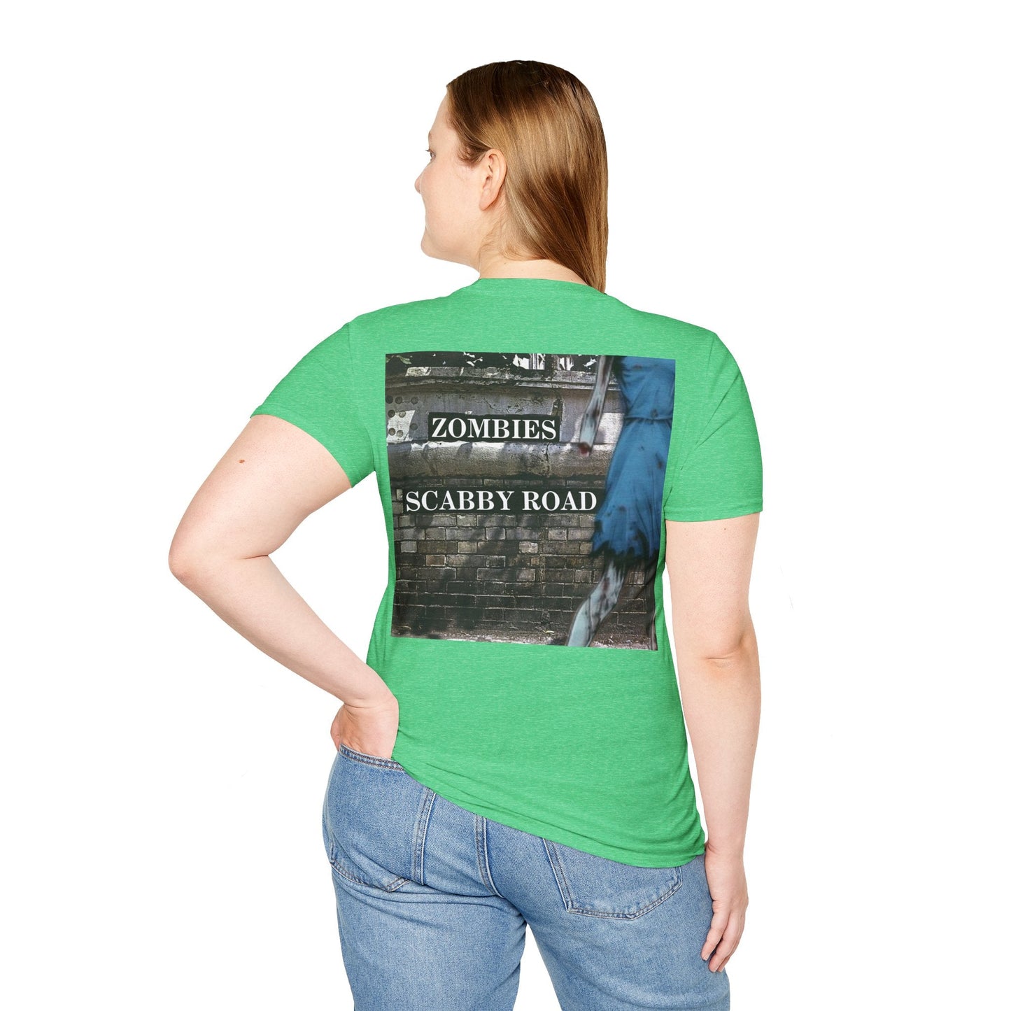 2 - sided Scabby Road DKcolors Unisex T-Shirt by cypherpunkgear – cypherpunkgear.com | Cypherpunk Merch