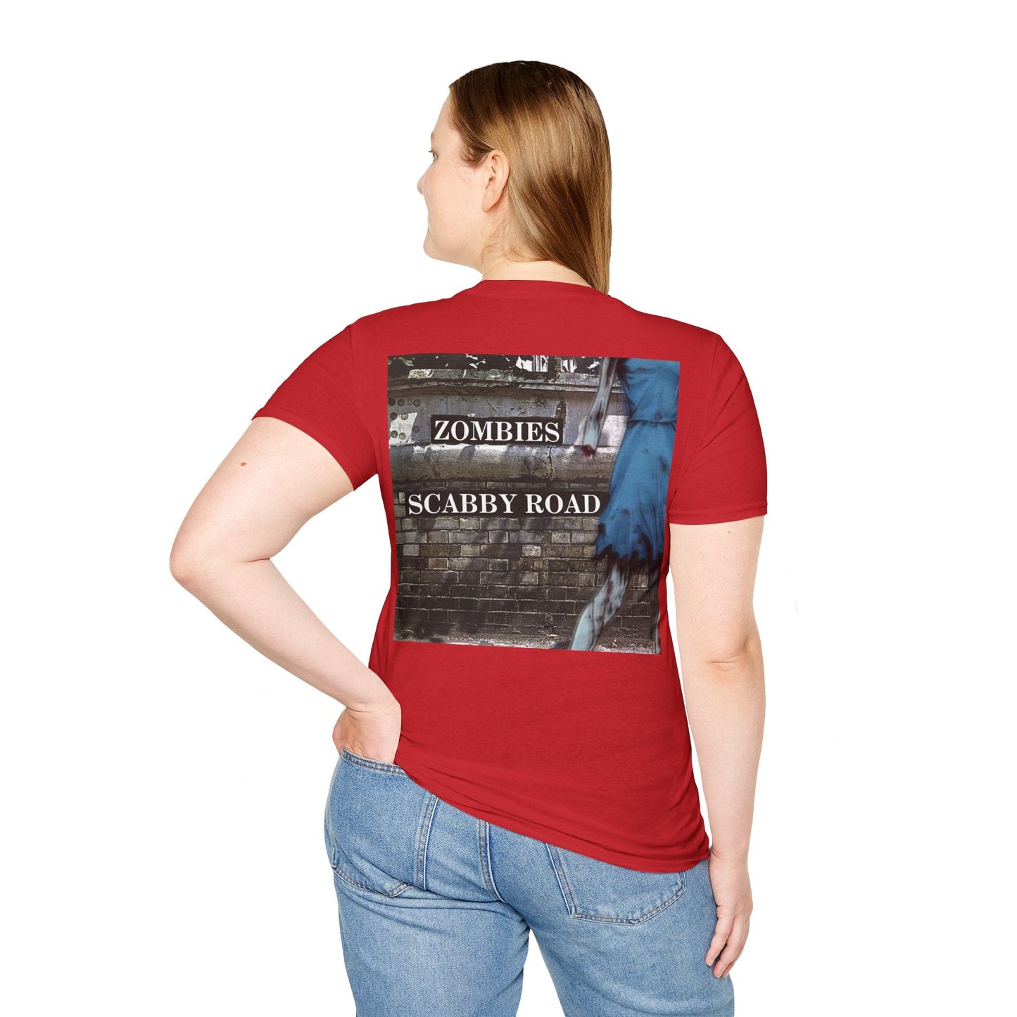 2 - sided Scabby Road LTcolors Unisex T-Shirt by cypherpunkgear – cypherpunkgear.com | Cypherpunk Merch