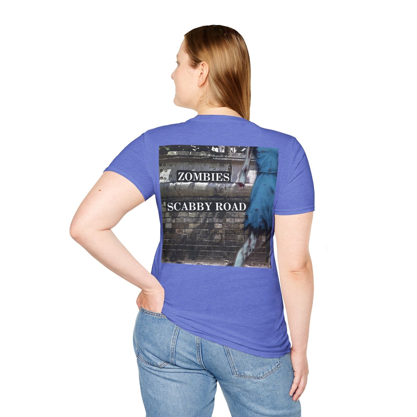 2 - sided Scabby Road LTcolors Unisex T-Shirt by cypherpunkgear – cypherpunkgear.com | Cypherpunk Merch