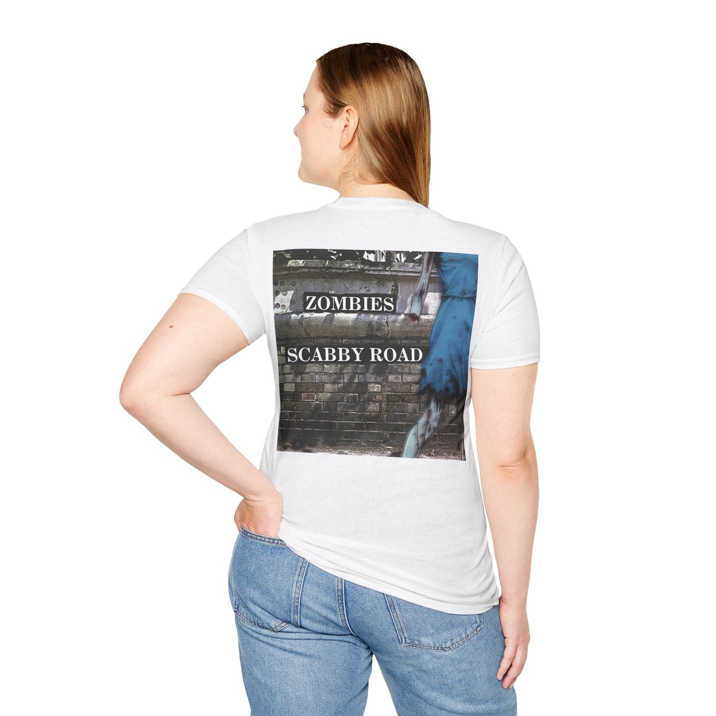 2 - sided Scabby Road LTcolors Unisex T-Shirt by cypherpunkgear – cypherpunkgear.com | Cypherpunk Merch