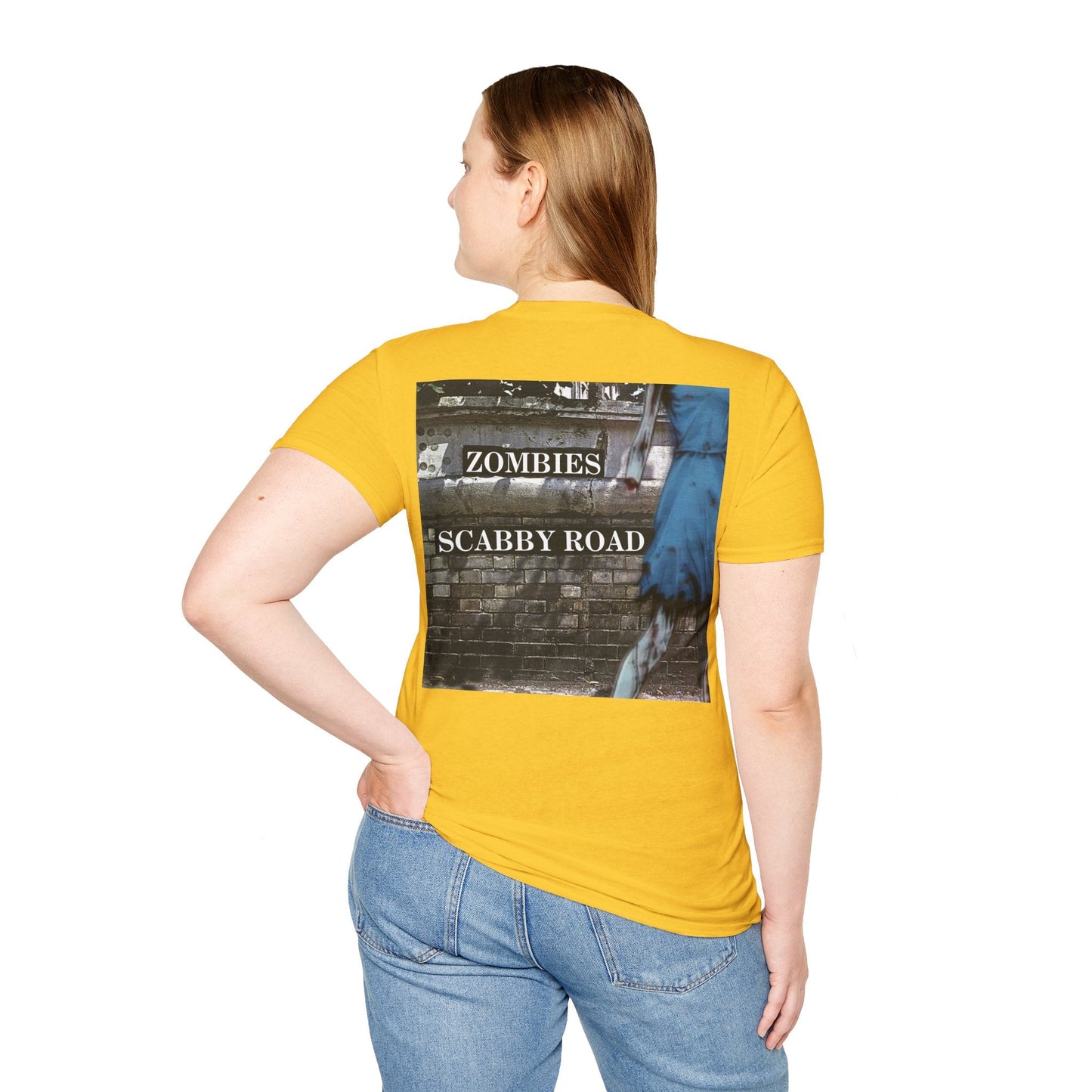 2 - sided Scabby Road LTcolors Unisex T-Shirt by cypherpunkgear – cypherpunkgear.com | Cypherpunk Merch