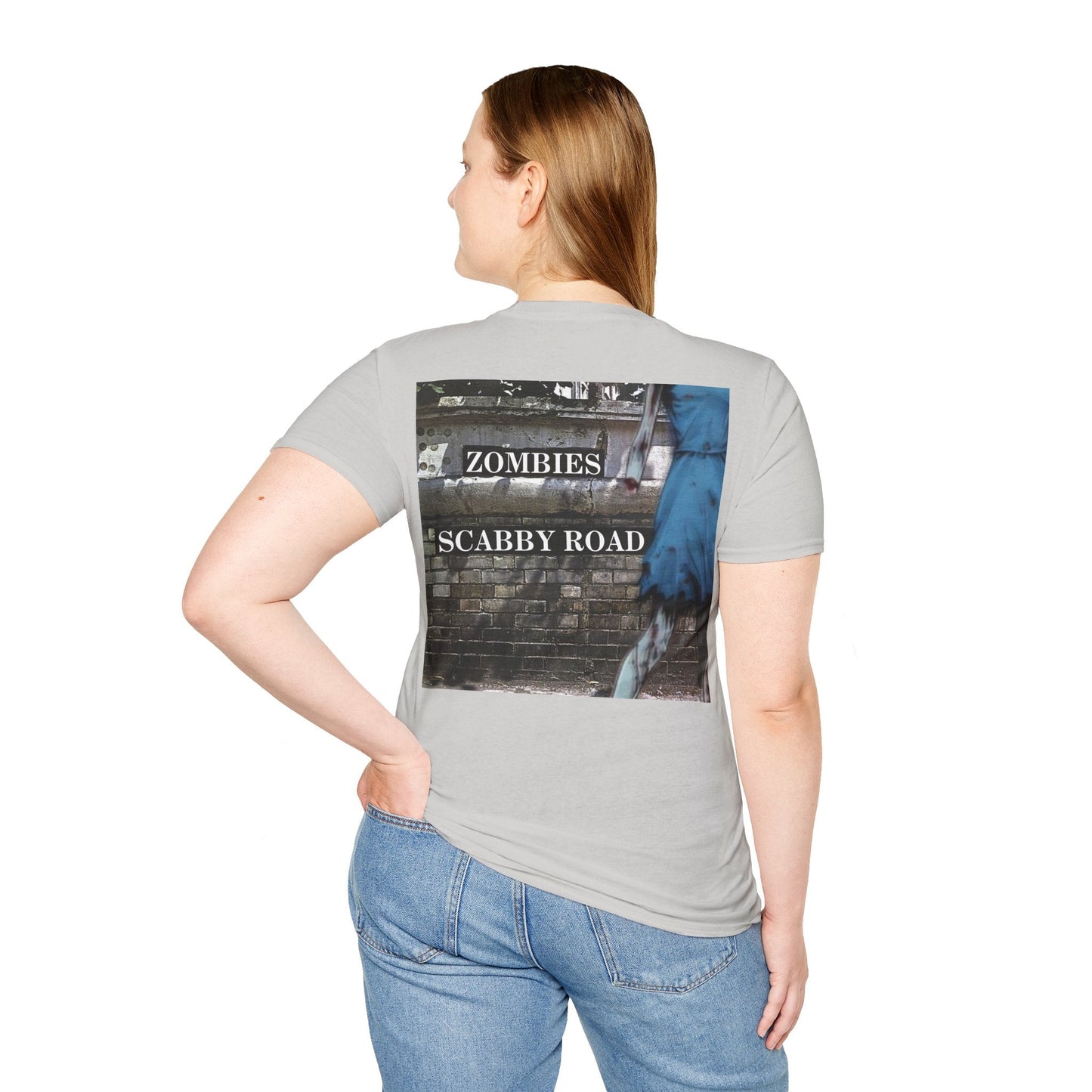 2 - sided Scabby Road LTcolors Unisex T-Shirt by cypherpunkgear – cypherpunkgear.com | Cypherpunk Merch